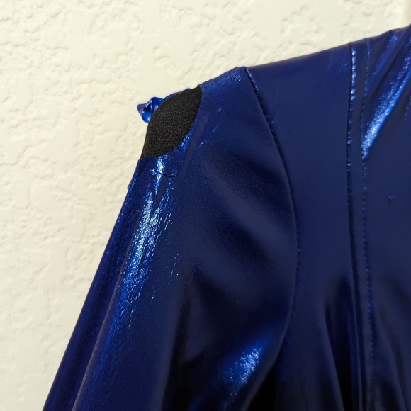 Lip Service Vice Vinyl PVC Kimono Minidress XS - Picture 8 of 13